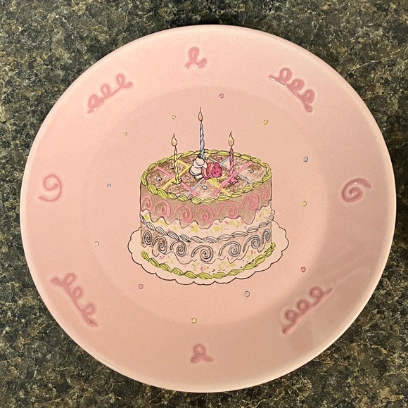 1/24  set of 4 birthday plates avon 2003 6.5” collectible plates - Picture 3 of 8